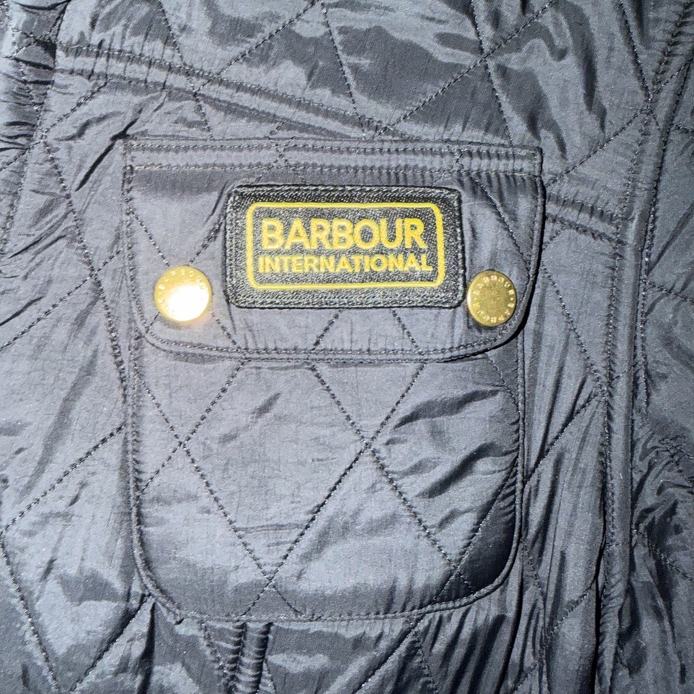 Barbour Women's Black Quilted Utility Jacket - Picture 2 of 4